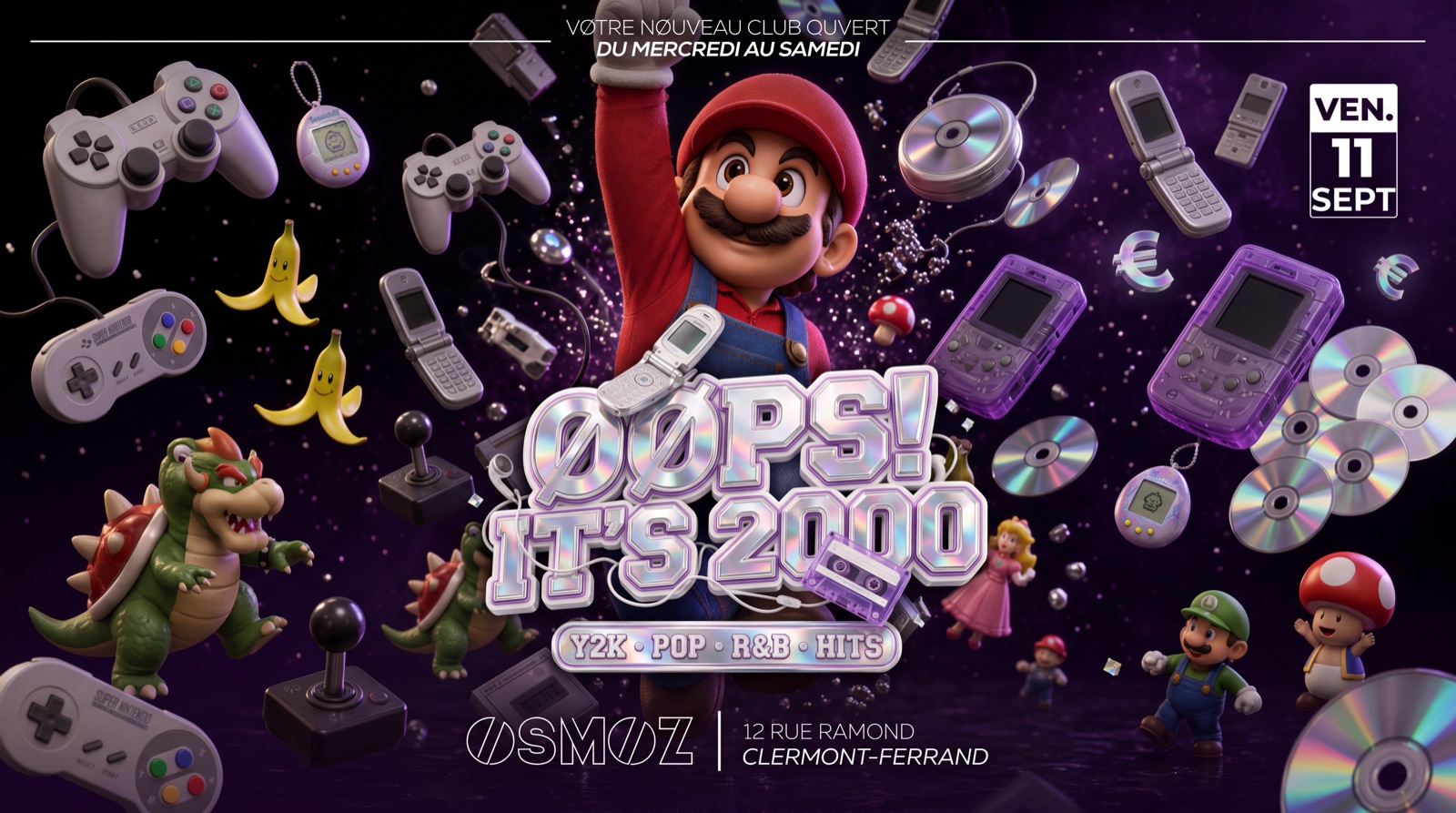 Oops! It's 2000 — vendredi 11 septembre